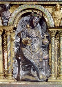 Otto II (955-83), Saint-Empereur romain, détail du Sanctuaire de l