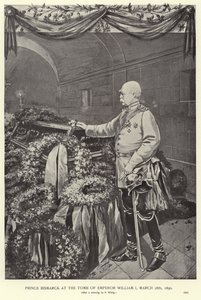 Otto von Bismarck au tombeau de l