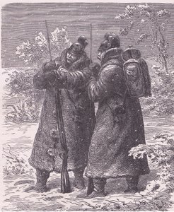 Avant-poste dans la neige, Histoire de la guerre entre la France et l