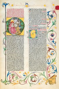 Page de Epistolae Hieronymus, lettres et traités de Saint Jérôme, édité par Adrianus Brielis