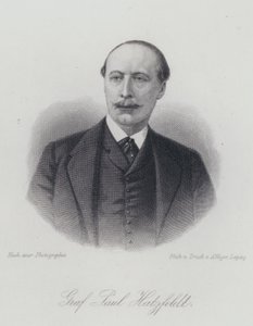 Paul von Hatzfeldt, diplomate et homme politique allemand (gravure) - German School