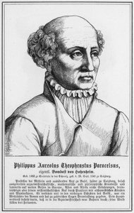 Philippus Aureolus Theophrastus Paracelsus (gravure) - German School