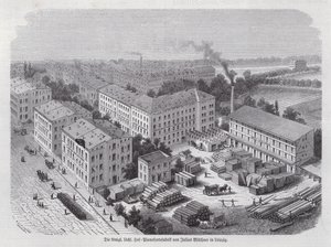 Usine de pianos de Julius Blüthner, Leipzig, Allemagne - German School