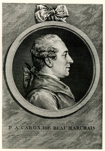 Pierre Augustin Caron de Beaumarchais - German School