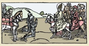 Le pape Léon I rencontre Attila et l