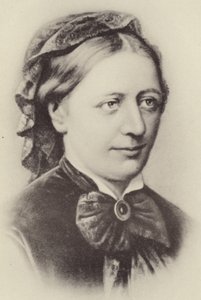 Portrait de Clara Schumann - German School