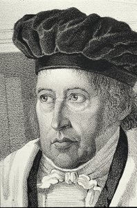 Portrait de Georg Wilhelm Friedrich Hegel (1770-1831) - German School
