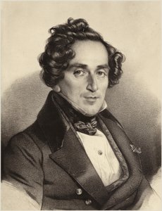 Portrait de Giacomo Meyerbeer - German School