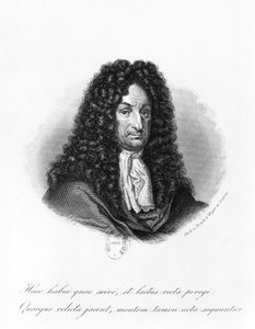 Portrait de Gottfried Wilhelm (1646-1716) Baron de Leibniz
