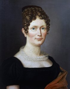 Portrait de Johanna Christiane Schumann, mère du compositeur allemand Robert Schumann