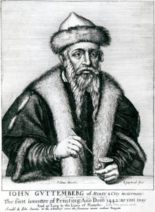 Portrait de Johannes Gutenberg