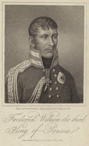 Portrait du roi Frédéric-Guillaume III de Prusse - German School
