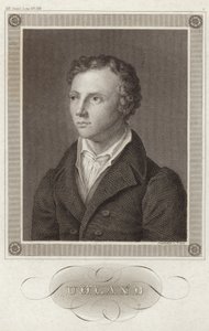 Portrait de Ludwig Uhland - German School