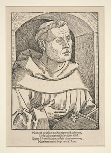 Portrait de Martin Luther - German School