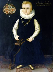 Portrait de Maximilian Eisenreich, 3 ans