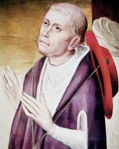 Portrait de Nicolas de Cues - German School