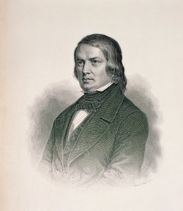 Portrait de Robert Schumann (1810-56) - German School