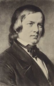 Portrait de Robert Schumann - German School