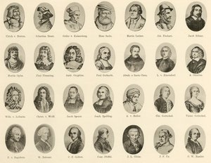 Portraits de célèbres Allemands de Ritter vom Deutschen Geiste