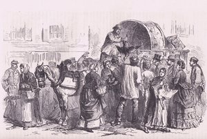 Vendeurs de volaille à Paris, Histoire de la guerre entre la France et l