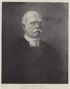 Prince Otto Eduard Leopold von Bismarck (gravure) - German School