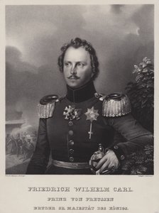 Prince Wilhelm de Prusse (1783-1851), frère du roi Frédéric-Guillaume III - German School