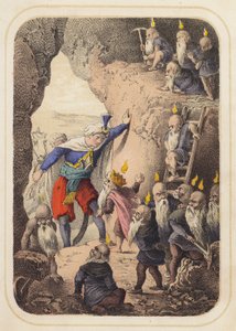 Prince de Sindh dans une scène des Mille et Une Nuits