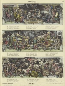 Procession de personnages de contes de fées - German School