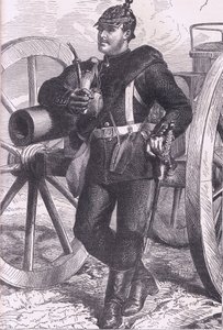 Artillerie prussienne, Histoire de la guerre entre la France et l