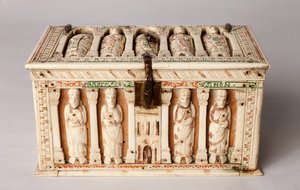 Coffret reliquaire, Cologne, Allemagne, vers 1150 - German School