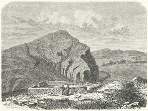 Vestiges du mur de Sévère, au nord du mur d