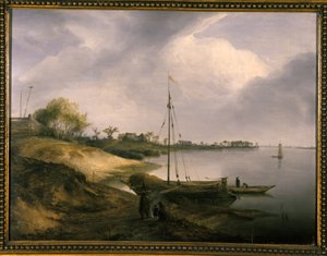 Paysage fluvial - German School