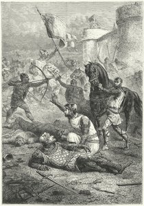 Robert de Normandie reconnaît son père, Guillaume le Conquérant, après l