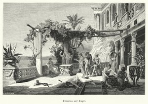 Empereur romain Tibère sur l