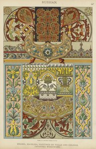 Russe, Émail, Majolique, Peintures sur Murs et Plafonds, Bois Laqué - German School