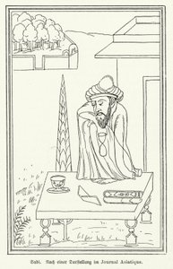 Saadi Shirazi, poète persan - German School