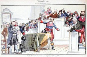 Caricature satirique représentant l