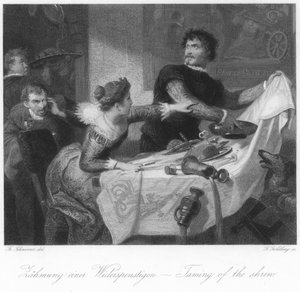 Scène de La Mégère apprivoisée