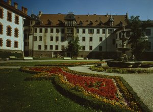 Schloss Elisabethenburg à Meiningen, construit en 1682 - German School
