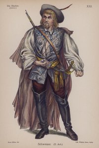 Schweizer, de Die Räuber (Les Brigands) par Friedrich Schiller - German School