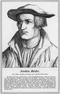 Sebastian Munster (gravure) - German School