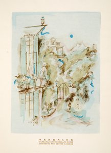Sérénade de Styl, pub. 1922 (impression sur pochoir) - German School