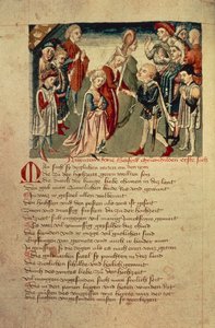 Siegfried voit Kreimhild pour la première fois, du 