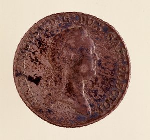 Thaler en argent de Saxe, règne de Frédéric Auguste Ier de Saxe - German School