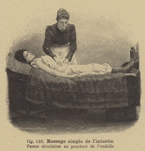 Massage intestinal simple