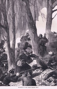 Escarmouche dans les bois avant Metz, Histoire de la guerre entre la France et l