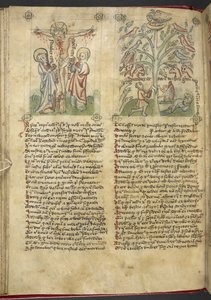 Nabuchodonosor voit un arbre en rêve; la Crucifixion, du 