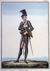 Vêtements de soldat : Armure de cavalier - dans "My Dreams" par le Comte de Saxe