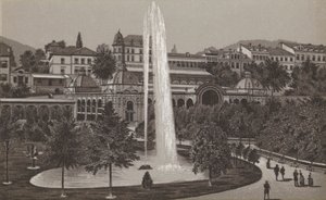 Parc municipal (lithographie) - German School