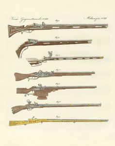 Étranges fusils à feu - German School